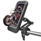 NovaTrail-fietstelefoonhouder met waterdichte hoes en draadloze powerbank van 15 W