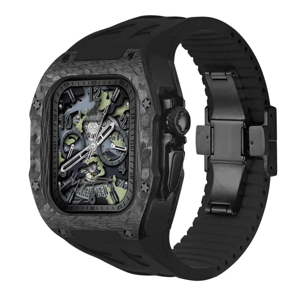 Novex Apple Watch Ultra-etui, titanium og kulfiberbygning