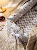 Nid portable en coton pour bébé avec housse lavable | Fioriscas