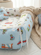 Extra-Long Baby Sleep Pod with Cervical Pillow | Fioriscas