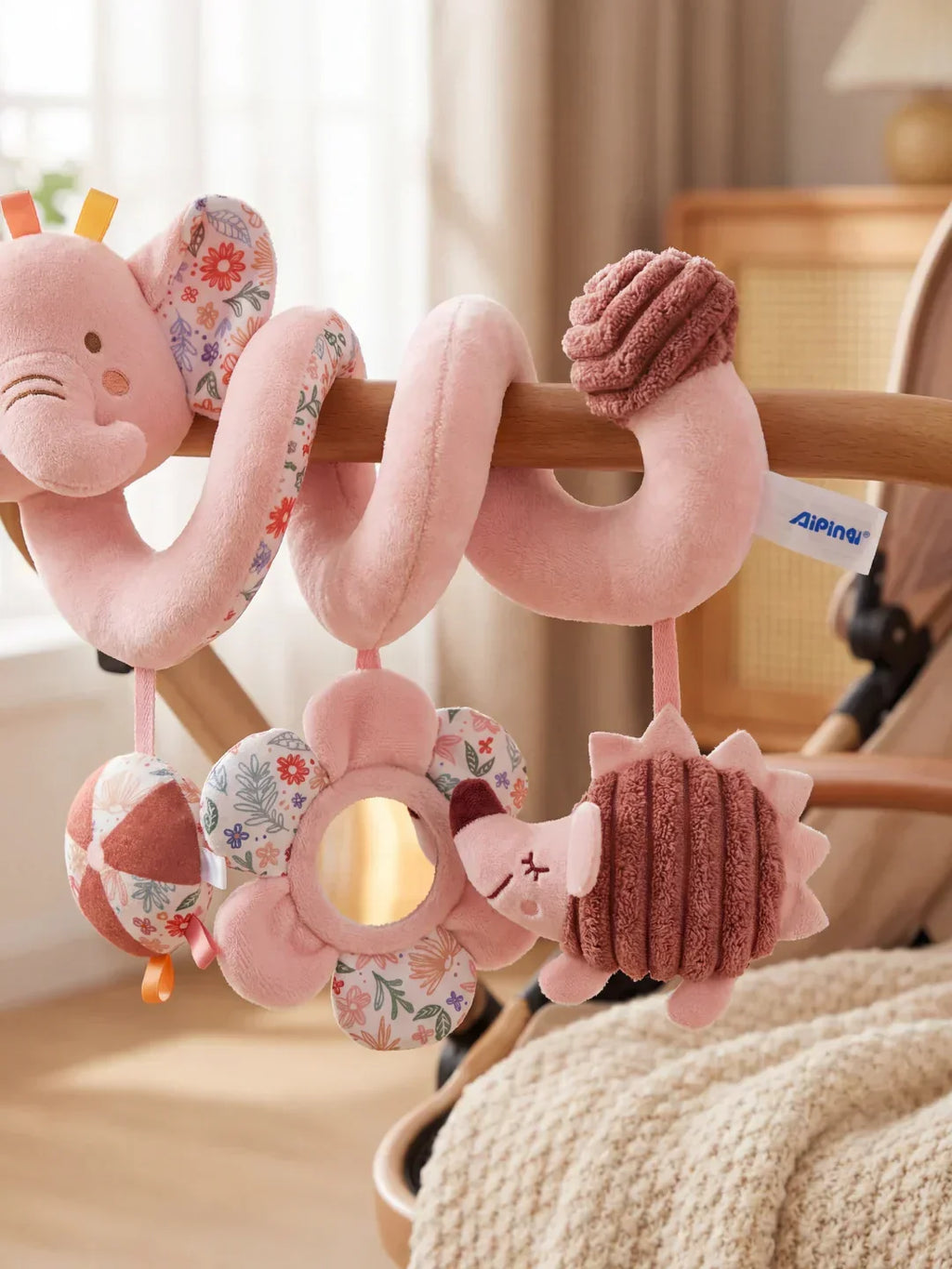 Sensory Wrap-Around Baby Bed Toy | Fioriscas