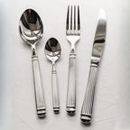 Bellemont Roman-Inspired Flatware Set, Heavyweight Cutlery, 4 or 20 Pieces