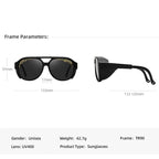 Motorcycle Riding Sunglasses With TAC UV400 Lenses, VeloShield