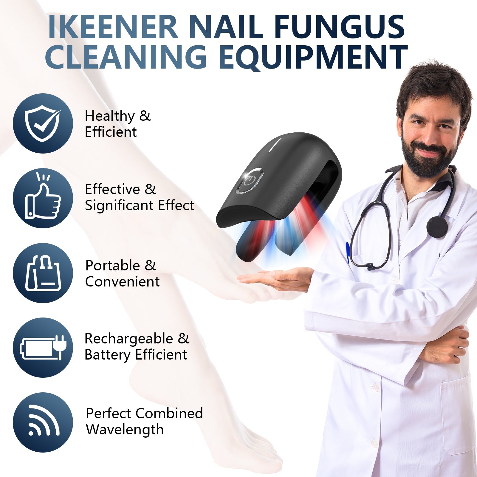 ApexNova Laser Nail System For Simple At-Home Care And DIY Maintenance