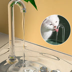 Stille, automatisk vandfontæne til katte, 1,5 l tank med automatisk filter