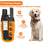 Collare elettronico per l’addestramento dei cani con telecomando impermeabile a lunga portata
