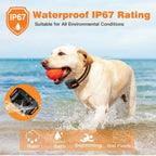Waterproof Remote Dog Training Collar With Vibration, Beep & Static Modes