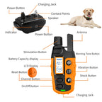 Collare elettronico per l’addestramento dei cani con telecomando impermeabile a lunga portata