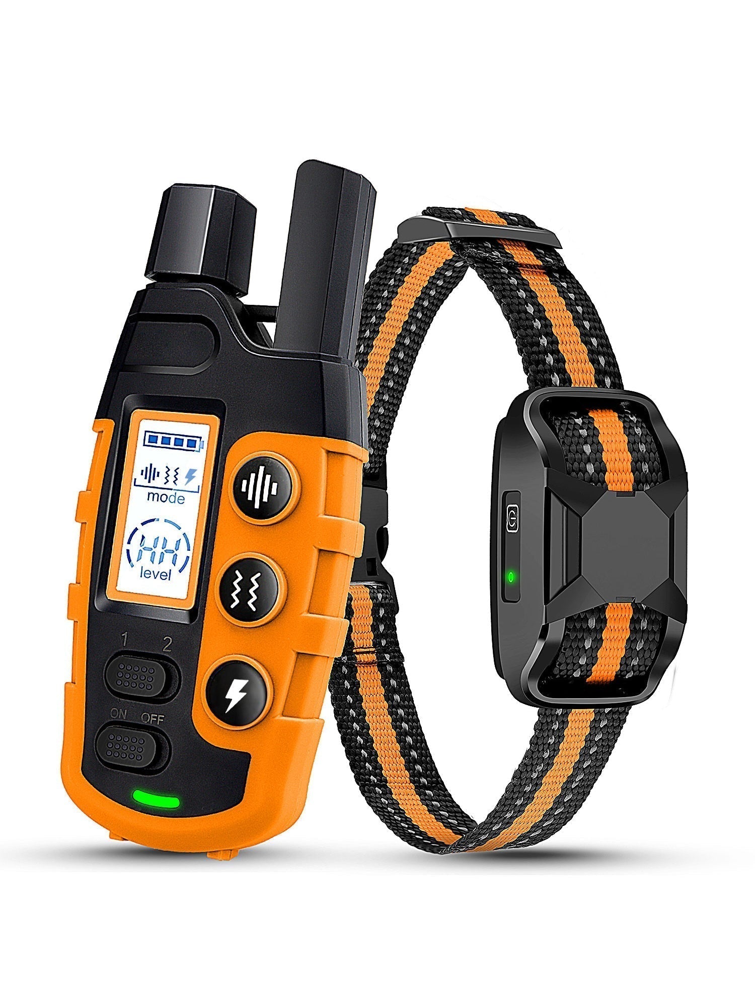 Waterproof Remote Dog Training Collar With Vibration, Beep & Static Modes