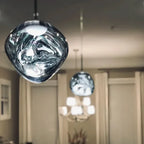 Fjordline Nordic-Inspired Glass Pendant For Kitchens And Dining Rooms