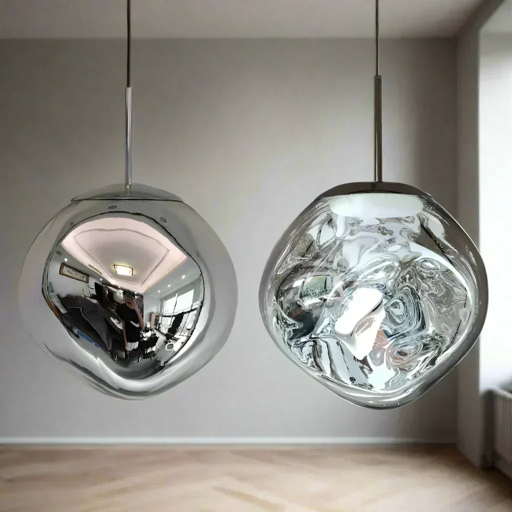 Fjordline Nordic-Inspired Glass Pendant For Kitchens And Dining Rooms