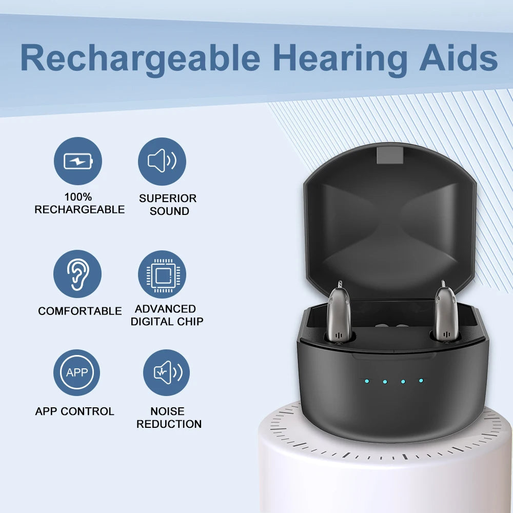 VeraHear Pro Rechargeable Aids With A Companion App