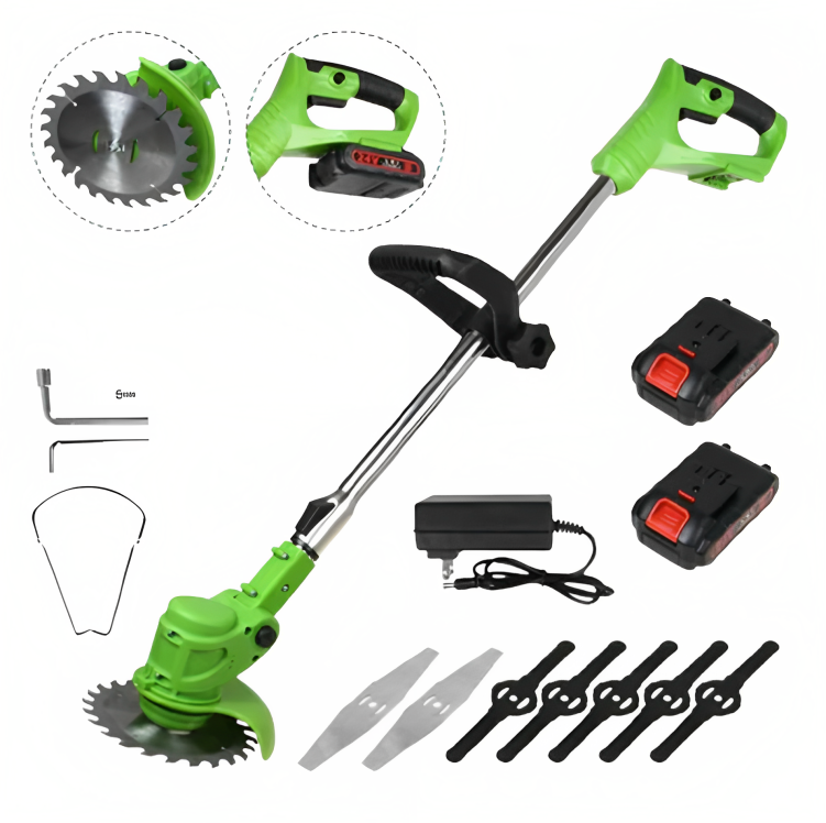 Tagliabordi a batteria, attrezzo VerdaPro da 24 V per bordare il prato, 18.000 giri/min▋