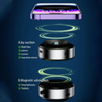 Magnetický držák telefonu do auta s přísavkou a otáčením o 360°