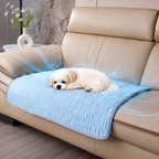 Self-Cooling Ice Silk Pet Mat For Dogs And Cats, Indoor Or Outdoor