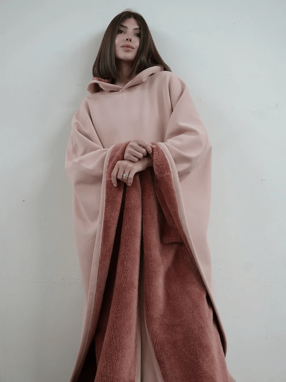 Oversized Fleece Hoodie, AstraWeave Ultra-Soft Cozy Fit
