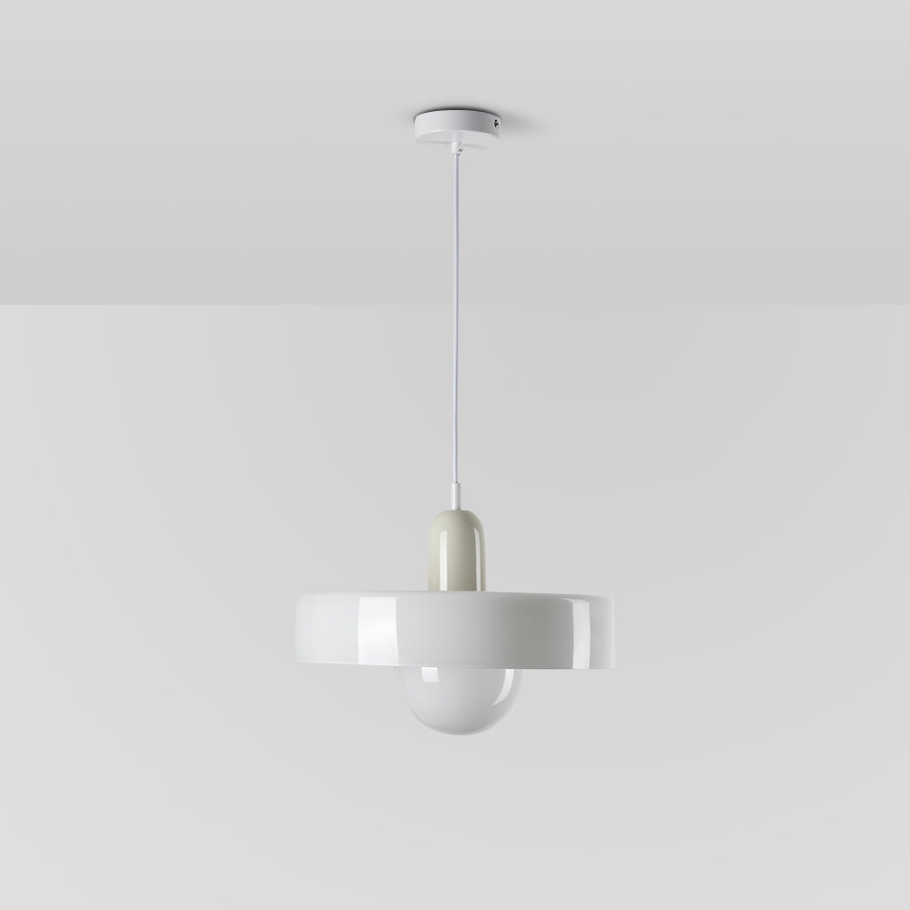 Lampada a sospensione vintage in vetro Jess | Fioriscas