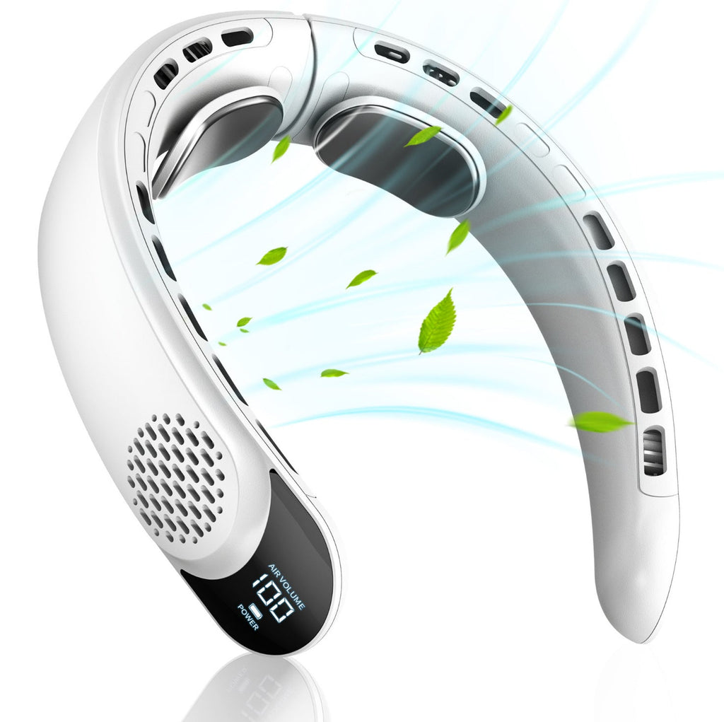 WorkCool nakkefan genopladelig med digitalt display