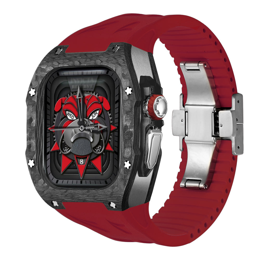 Novex Apple Watch Ultra-etui, titanium og kulfiberbygning