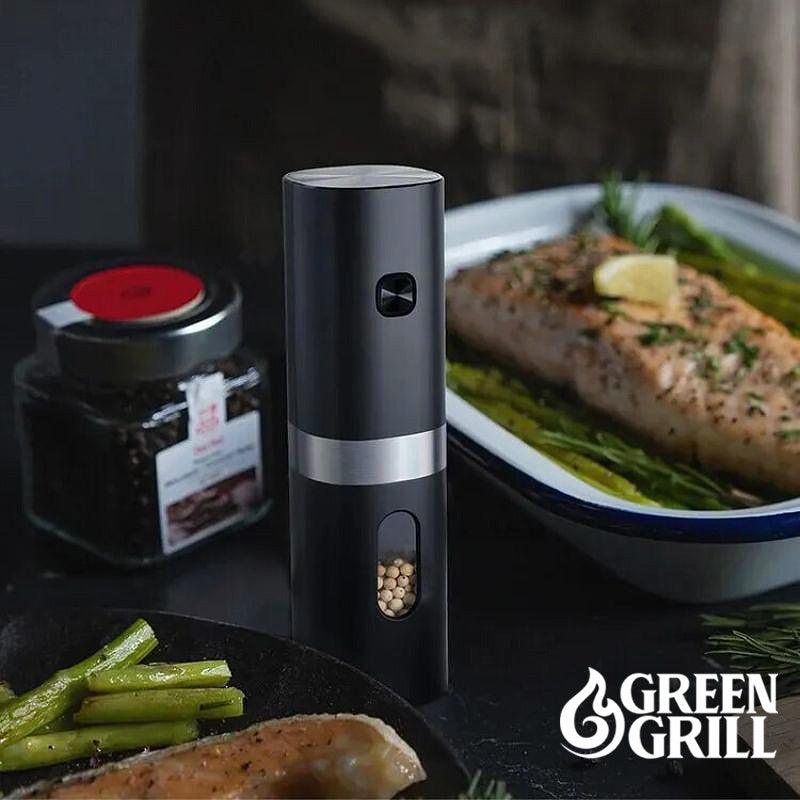 家庭用Green Grillミニ電動ソルト・ペッパーグラインダー | Fioriscas