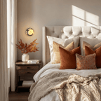 Lámpara de pared Stone Sphere Glow con luz interior cálida de mármol