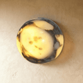 Lámpara de pared Stone Sphere Glow con luz interior cálida de mármol