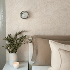 Lámpara de pared Stone Sphere Glow con luz interior cálida de mármol