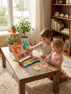 Montessori Wooden Baby and Toddler Math Board | Fioriscas