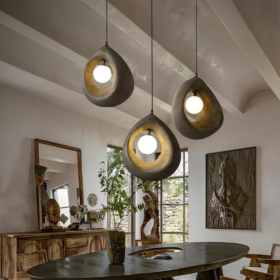 Zen Halo függeszték lágy hangulatfénnyel nyugodt belső terekhez
