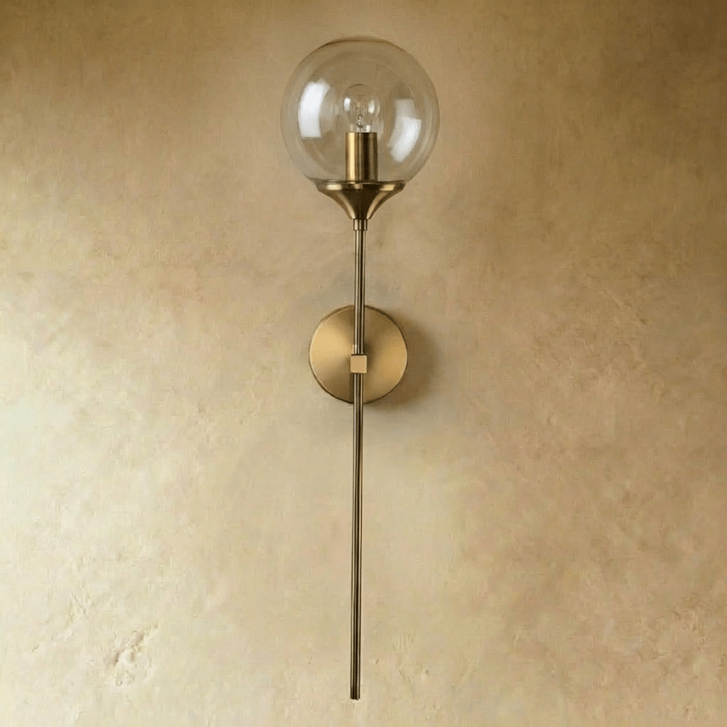 Klasická nástěnná lampa HorizonAura s moderním ambientním osvětlením  