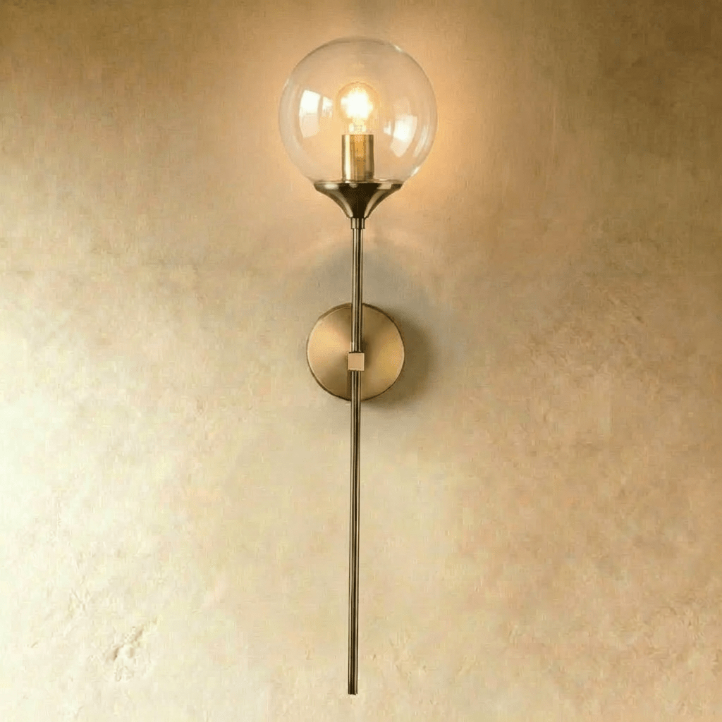 Klasická nástěnná lampa HorizonAura s moderním ambientním osvětlením  
