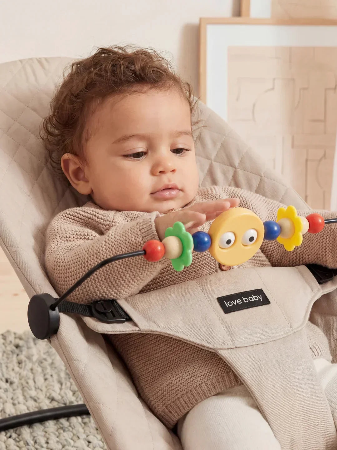 Transat pour bébé pliable avec arche d’activités, de 0 à 2 ans