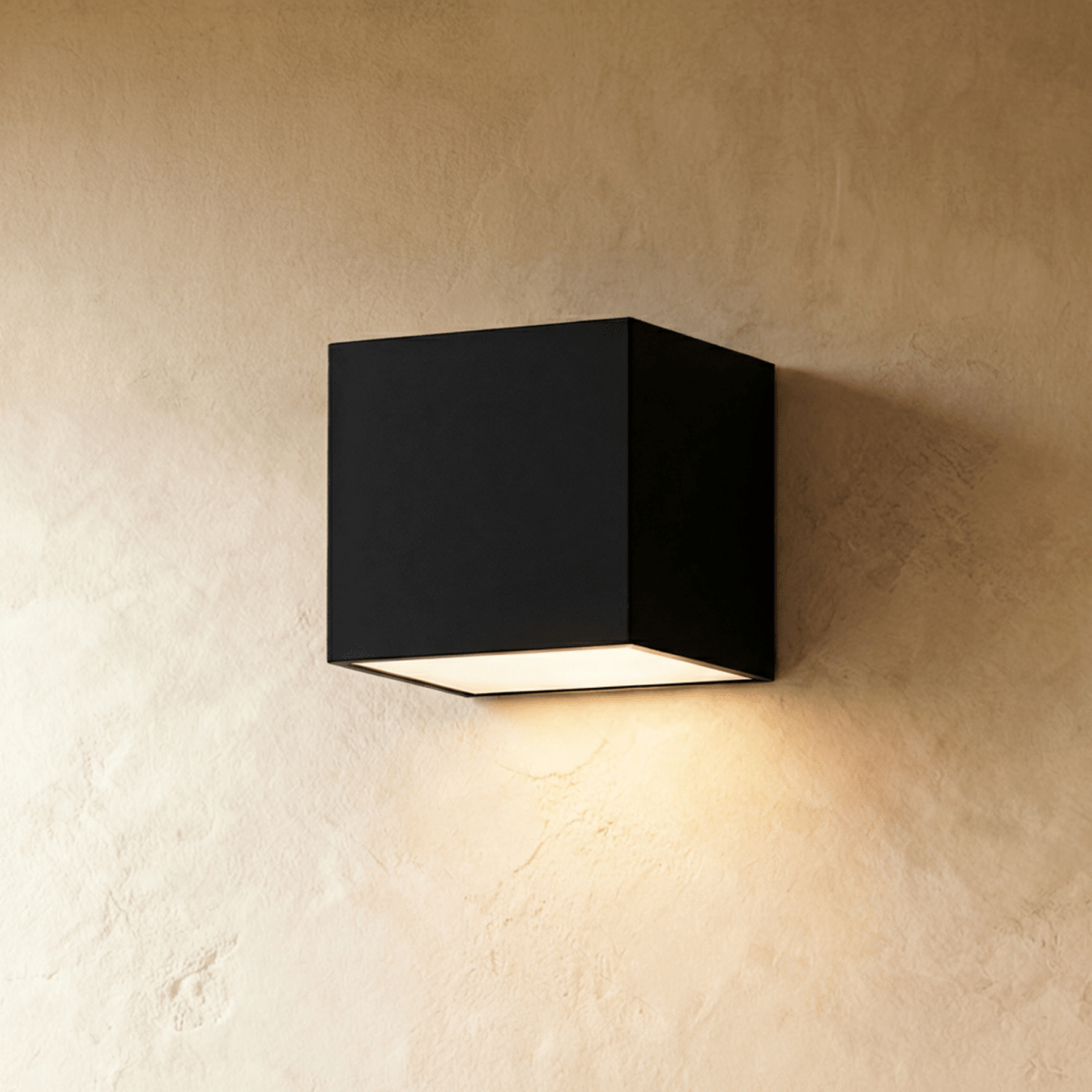 SolaraGlow solarna lampa ścienna zewnętrzna z ciepłym ambientowym światłem