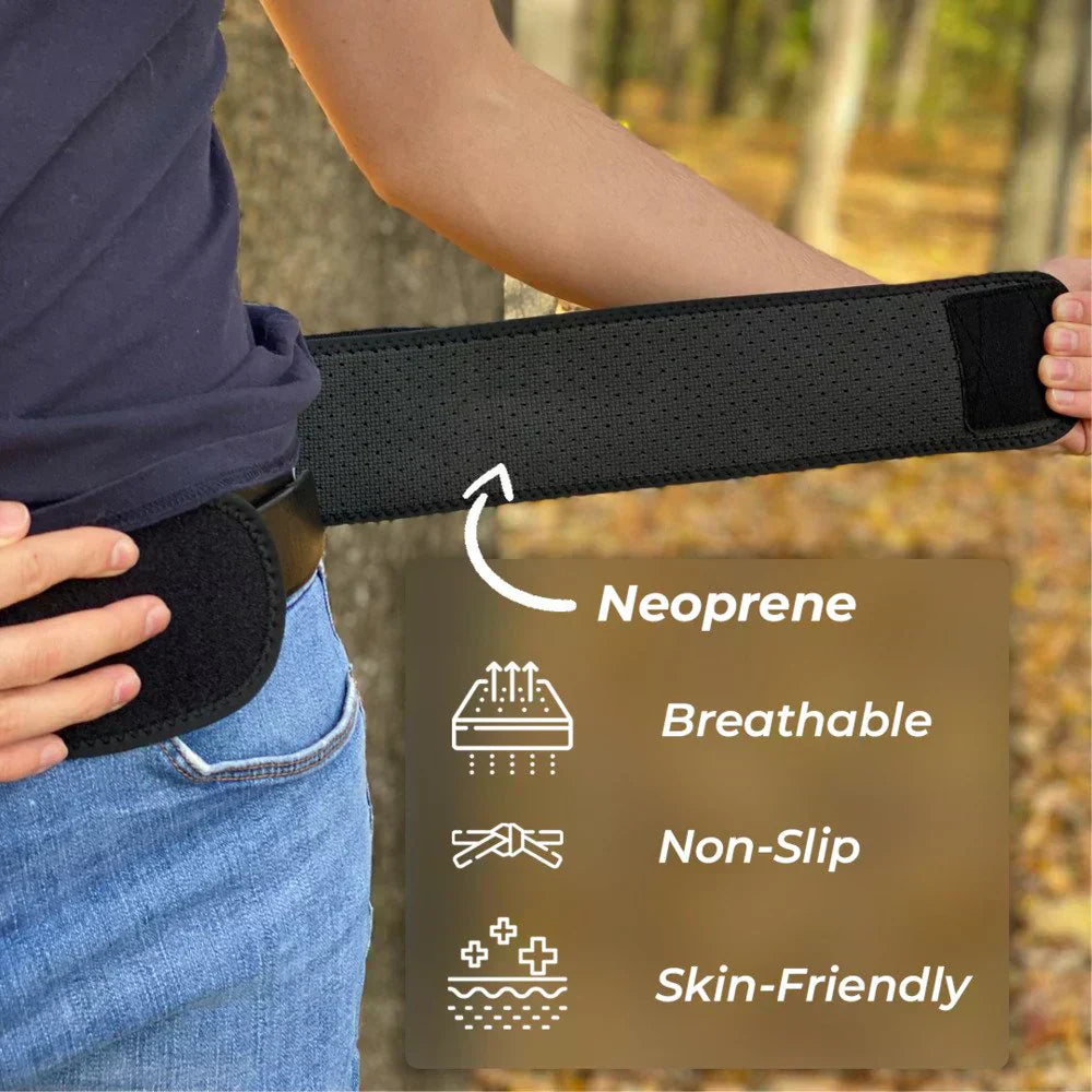 NovaFlex Lumbar Belt For Back And Hip Support And Comfort