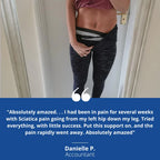 NovaFlex Lumbar Belt For Back And Hip Support And Comfort