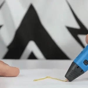 NovaDraw Junior 3D-printpen med sæt med ti farver PLA-filament