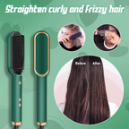 Smoothing Hair Straightening Comb Styler For Silky Manageable Hair