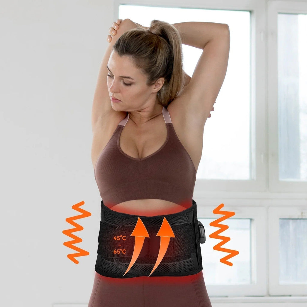 LumaFlex 630nm pás pro terapii červeným světlem s vyhříváním a vibracemi