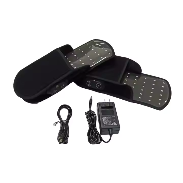 כפכפי רגליים עם נורות LED אדומות ואינפרה-אדומות SolaraStep, מידה אחת, עם כבל