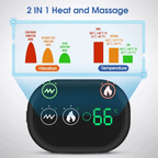 SolaceFlex Shoulder Massager With Heated Pad And Neoprene Brace Wrap