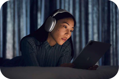 Trådløse over-ear hovedtelefoner med Bluetooth 5.0 og 10 timers afspilningstid