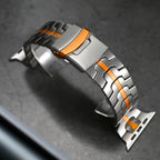 Titanový řemínek pro Apple Watch, hypoalergenní spona Veralis, rychlé uvolnění