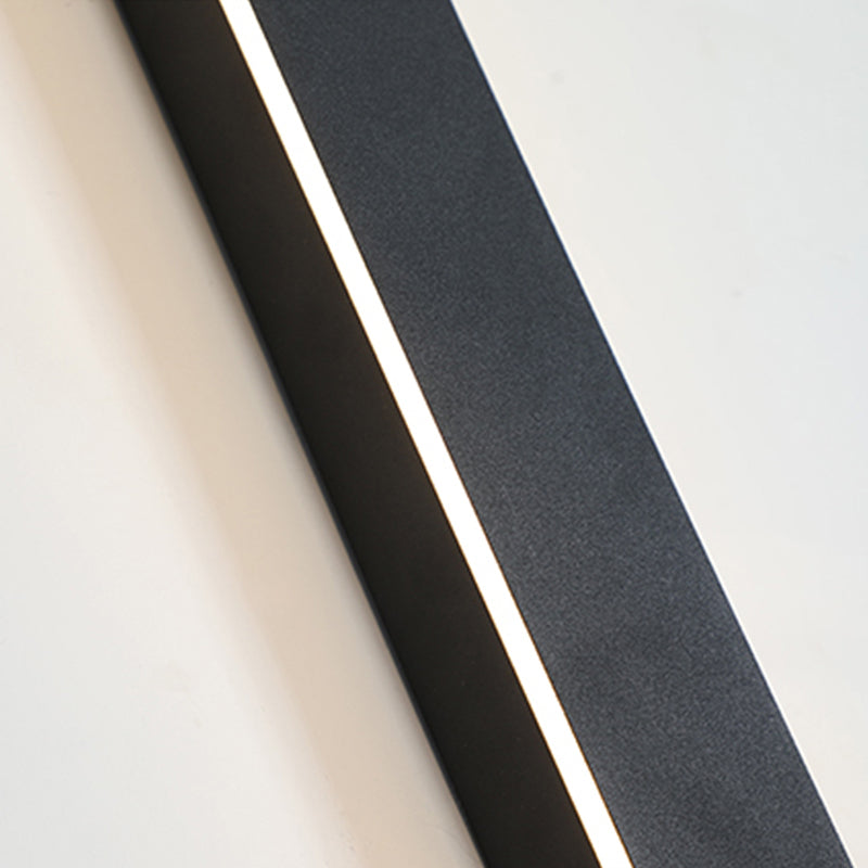 Applique murale noire élégante, luminaire LED Nyx pour murs extérieurs
