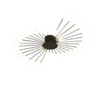 Asterra Albina Metal- og akryl-loftlampe til planmontering, 12 W til 42 W LED