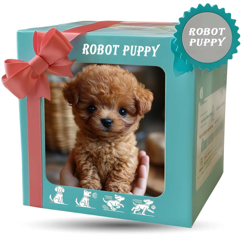 Interactive Plush Puppy Toy With Wagging Tail And Head Turns