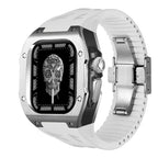 ערכת נרתיק AstraGuard ל-Apple Watch Ultra, מעטפת טיטניום עם רצועת גומי פלואורי