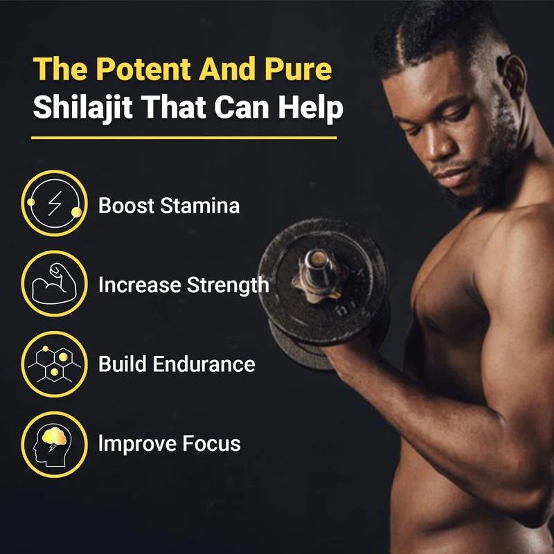 Himalajan shilajit-kumit energiaan, kestävyyteen ja elinvoiman tukemiseen | Fioriscas