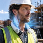 WorkCool nakkefan genopladelig med digitalt display
