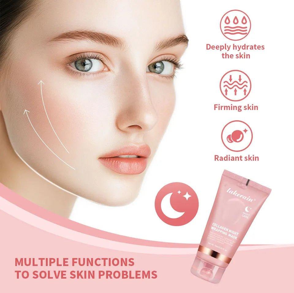 Collagen Night Mask With Hydration Ceramide For All Skin Types | Fioriscas