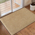 屋内外で使える、柔らかなジュート調のウェルカム＆泥除けドアマット Cleanmat | Fioriscas
